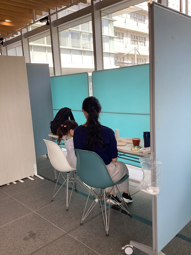 (画像）中学校給食の試食も実施しました